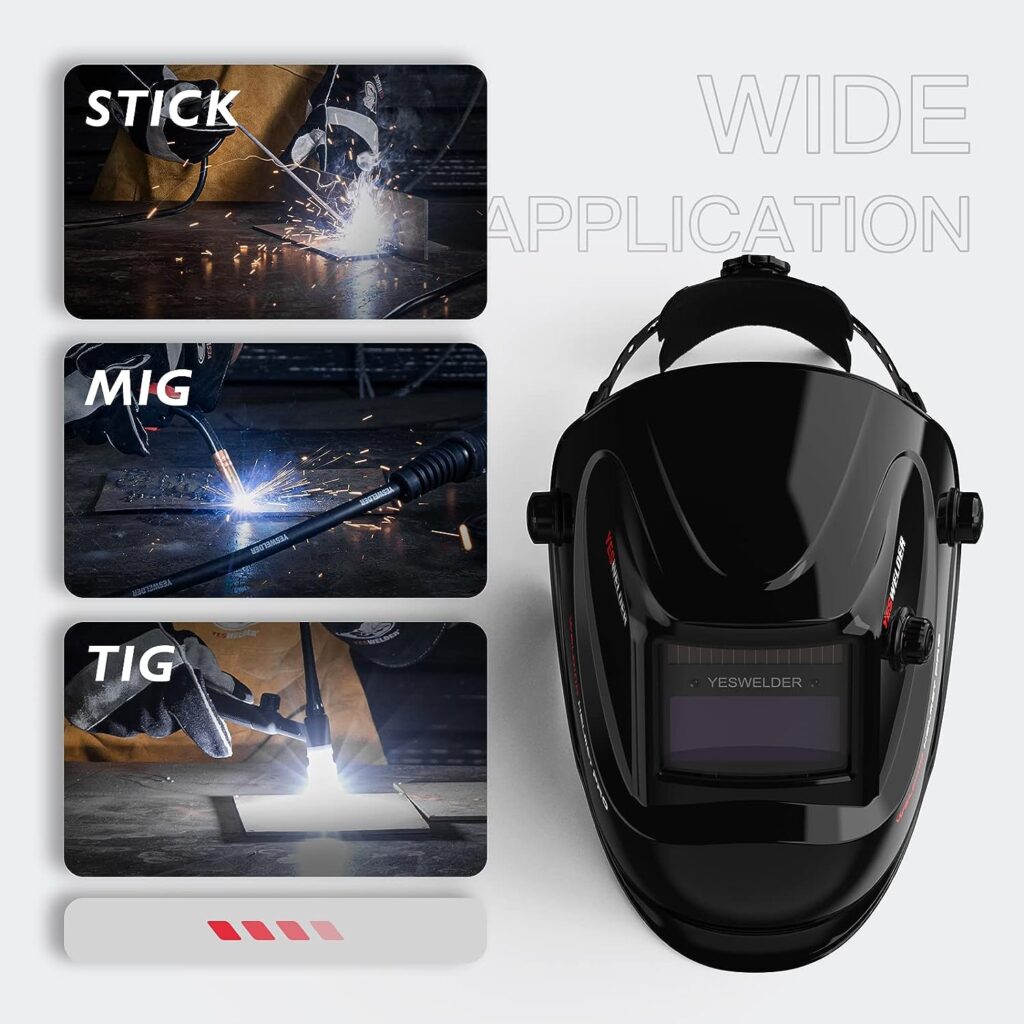 Comparing 5 Top Welding Helmets YESWELDER, TOOLIOM, And DEKOPRO Welding Supply