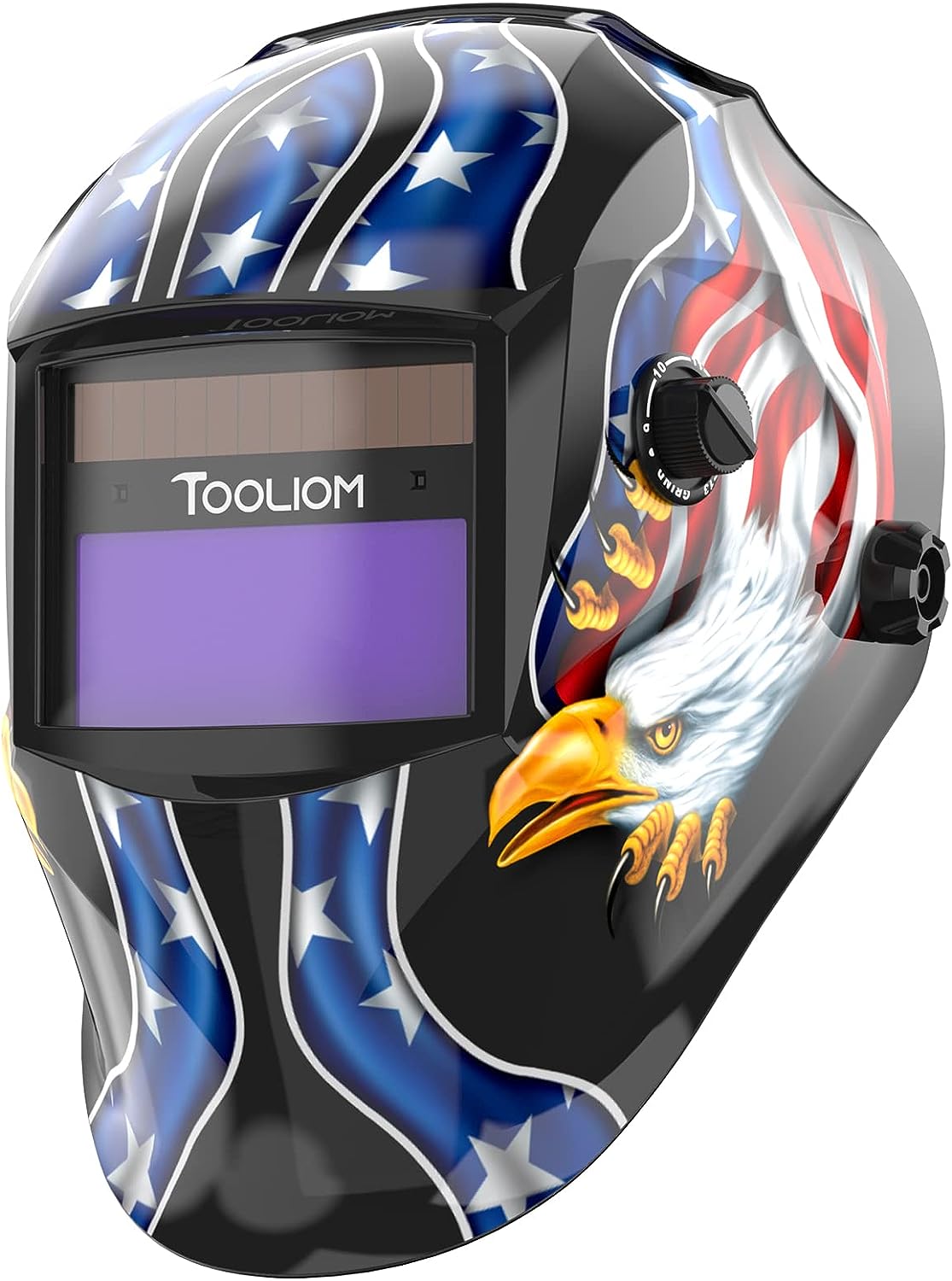 tooliom solar powered welding helmet auto darkening review