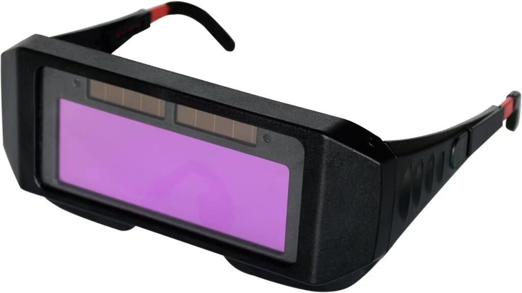 ATEMLEH Welding Glasses Auto Darkening Welder Glasses with 2 Sensors for TIG MIG MMA Plasma