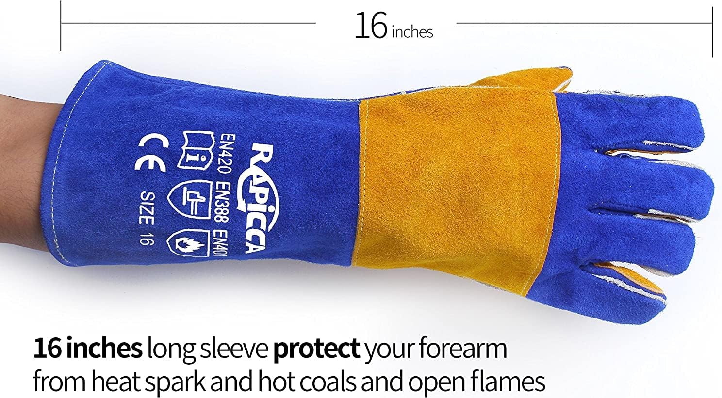 rapicca welding gloves blue review