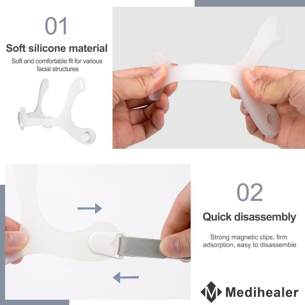 Replacement Silicone Frame for WISP,Including Frame and Clips for Wisp Not Dreamwisp,Great Value Supplies by Medihealer