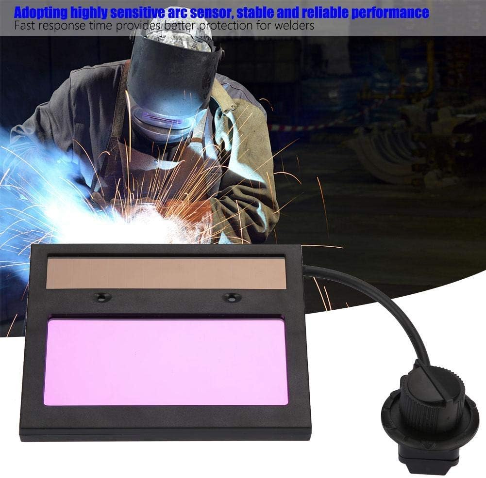 Solar Auto Darkening Welding Lens Panel Welding Helmet Mask Automation Filter Shade Eyes Goggles (TX500C)