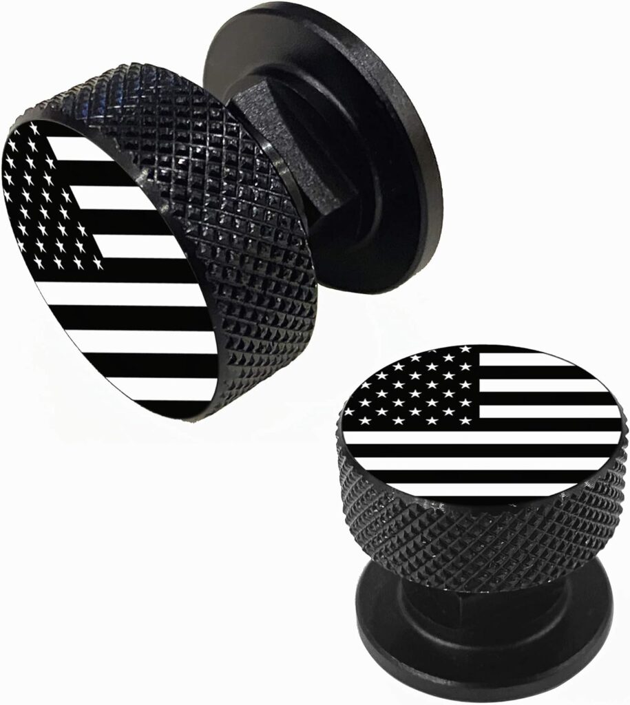 Welding Hood Pipeliner Helmet Fasteners-1Pair Black American USA Flag Pattern Aluminum Helmet Pipeliner Headgear Replacement Parts Accessories Screws Flip Hood, Anti-Rust and Durable (Black-zw) 2 : Tools  Home Improvement